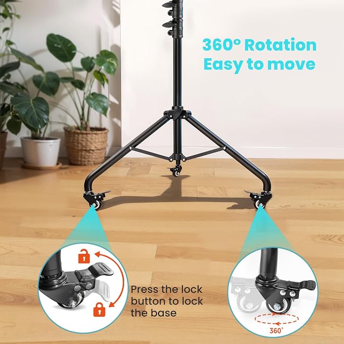 18" Foldable Ring Light with Stand - Image 5