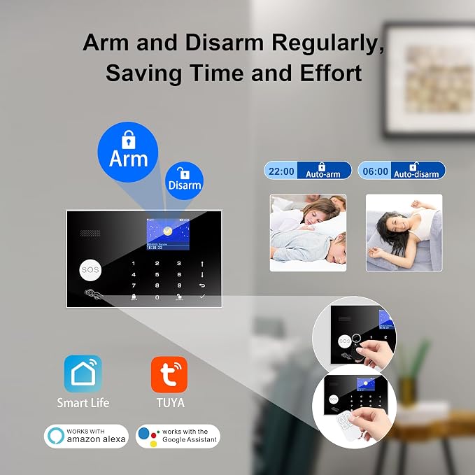 Wireless Home Alarm System, Siren Alarm - Image 5