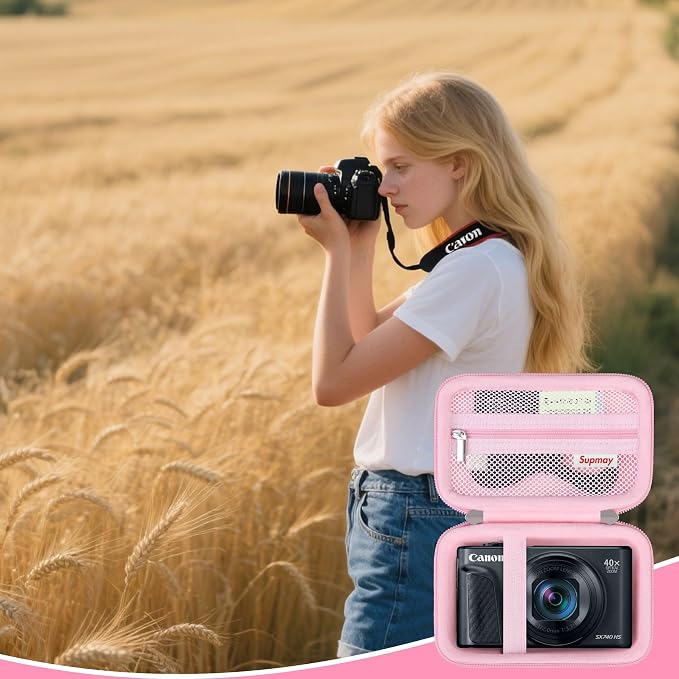 Hard Carrying Case for Canon PowerShot SX740 HS/ SX730 HS/ SX720 HS/ SX620 HS/ - Image 8