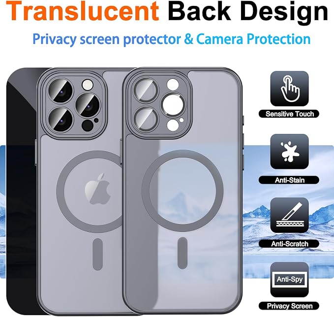 Magnetic for iPhone 14 Pro Max Case - Image 2