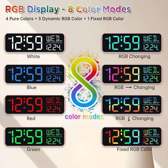 Peakeep Kids Digital Alarm Clock - Image 3