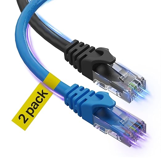 Ultra Clarity Cables Cat6 Ethernet Cable, 10 ft LAN, UTP Cat 6, Internet Cable by UltraClarityCables