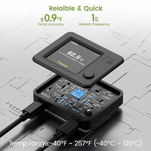 MOCREO WiFi Refrigerator Thermometer - Image 5