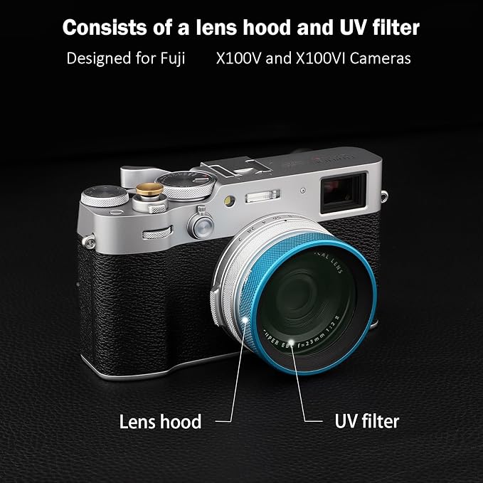 Haoge LUV-X54G Metal Lens Hood - Image 2