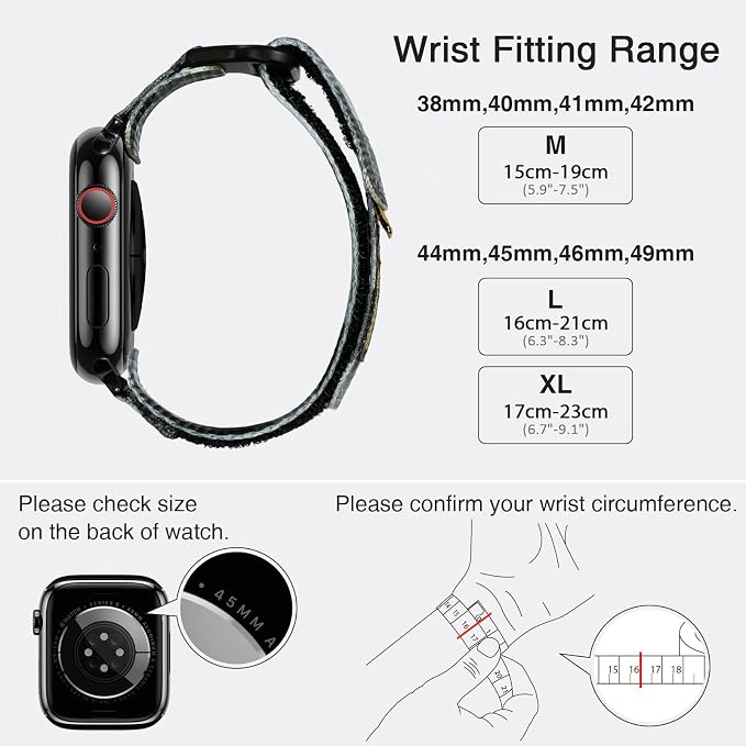 Nereides Compatible with Apple Watch Series 11 Band Series - Image 5