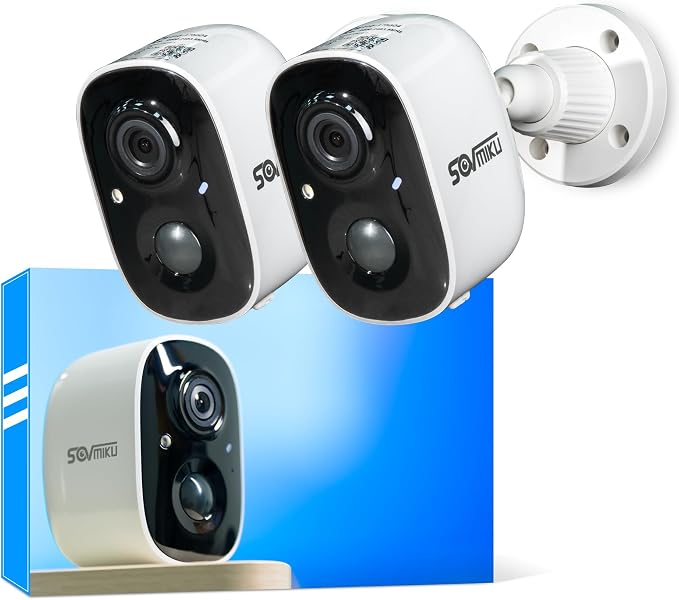 Vicohome 2K Security Camera Wireless Wi-Fi Indoor/Outdoor, Battery Powered by sovmiku