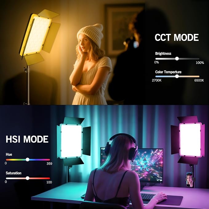 NiceVeedi 40W RGB Photography Lighting - Image 3