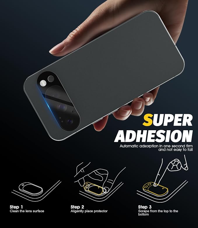 Orzero Camera Lens Protector for Google Pixel 10 Pro, Protector de Cámera - Image 7
