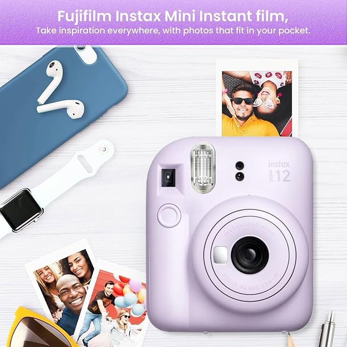 Fujifilm Instant Mini 12 Camera + Accessory Bundle & Compatible Custom Case + - Image 7