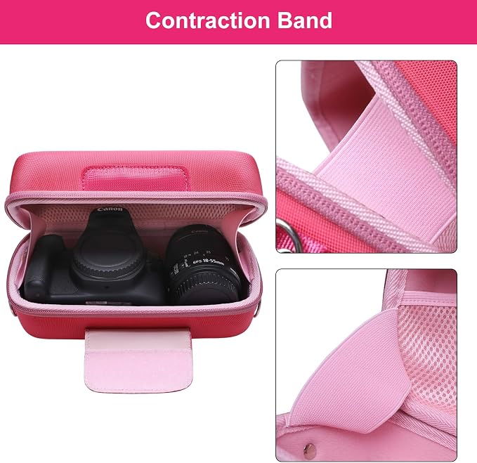 LTGEM Camera Case for Canon EOS Rebel T7 / R50 / R100 / R50 V / T6 / R8 / R10 / - Image 5
