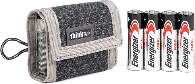 Think Tank AA Camera Battery Holder V2, Holds 8 AA or 16 AAA Batteries by ThinkTankPhoto