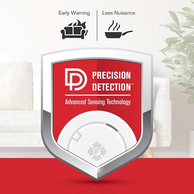 New 2025 First Alert SMCO410 Z-Wave Battery-Powered Smoke Detector & Carbon - Image 6