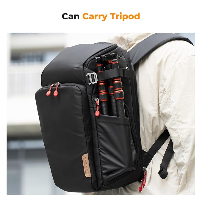 K&F CONCEPT Professional Camera Backpack, Large Photography Backpack Expandable - Image 6