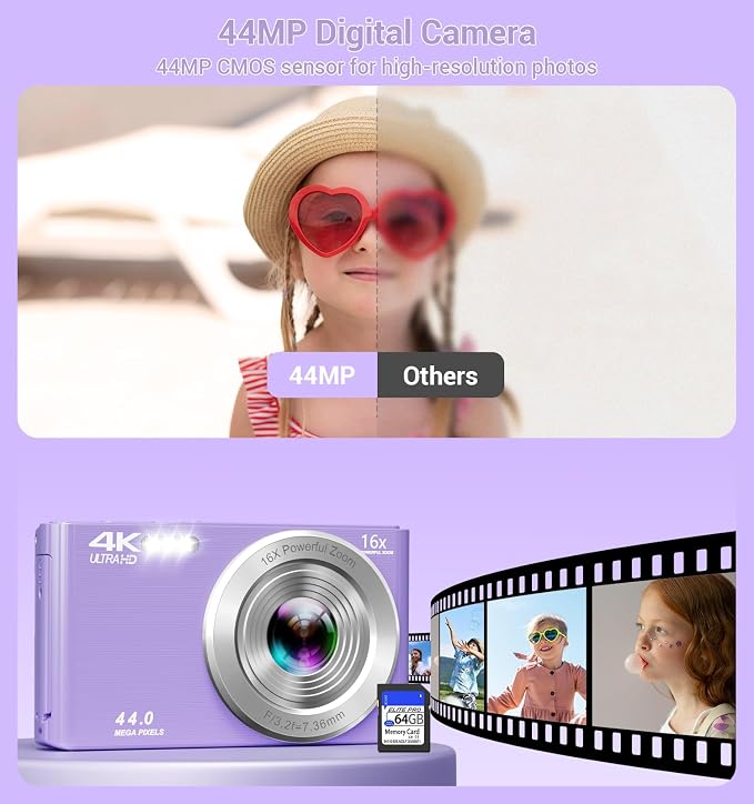 Digital Camera, 2026 Upgraded FHD 4K Camera Digital - Image 3