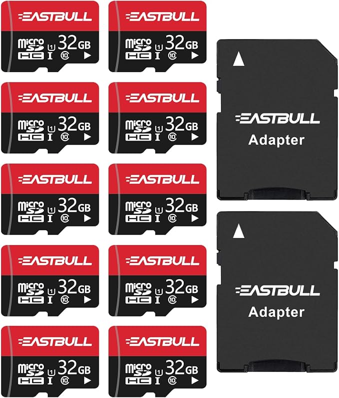 32GB 10-Pack of Micro SD Cards, EASTBULL SD Memory Cards 32GB SD Cards Pack - Image 7