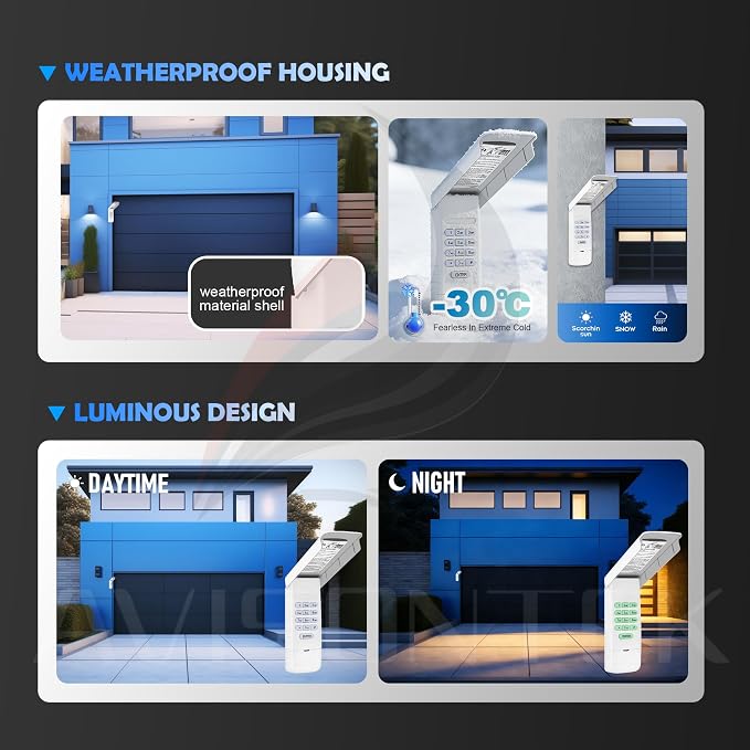 Avisontek for Wireless Linear Garage Door Opener Keypad LPWKP/MDTK - Image 6