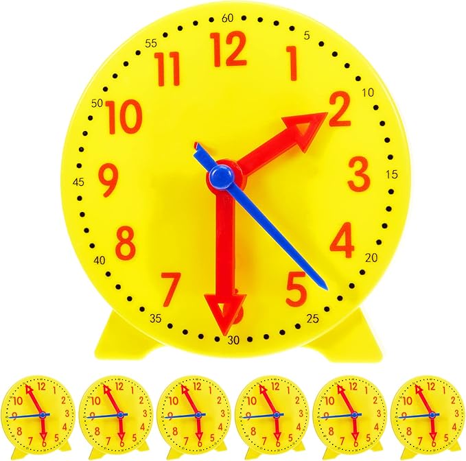 Henoyso 6 Pcs Teaching Clock Kit by Henoyso