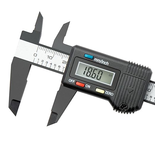 Small Digital Caliper 0-4" Mini Measuring Tool, Micrometer Caliper by SCITOOLS