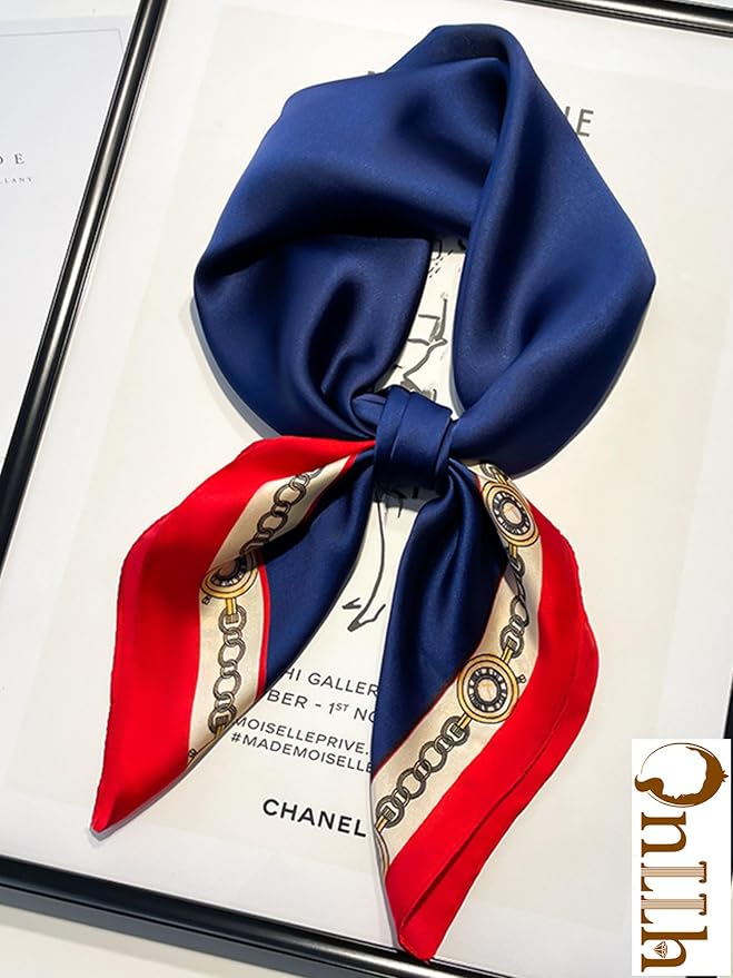 Silky Scarf for Women Lightweight Satin Bandanas Neck Hair Wrap For Sleeping - Image 6