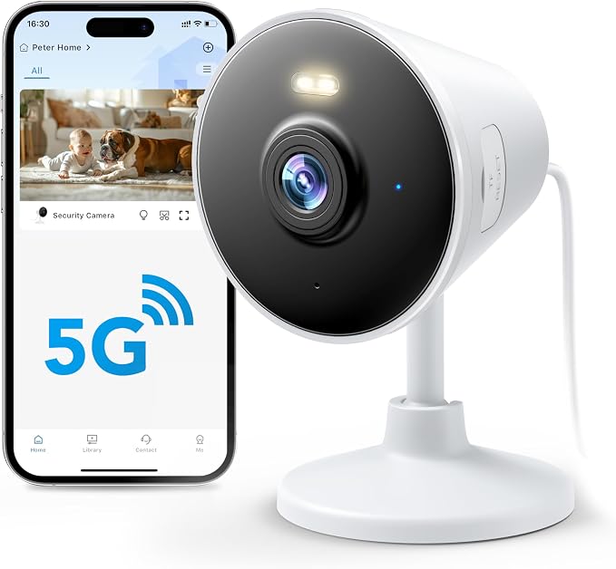 Rocktone 5G & 2.4G Indoor/Outdoor Security Camera by Rocktone