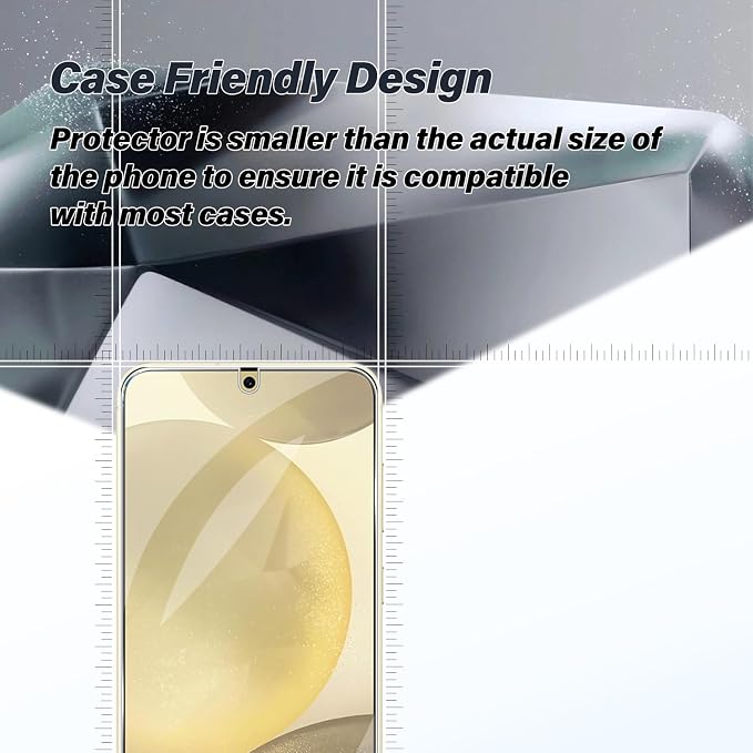 BIGFACE Galaxy S24 Plus Tempered Glass Screen Protector + Camera Lens Protector - Image 5