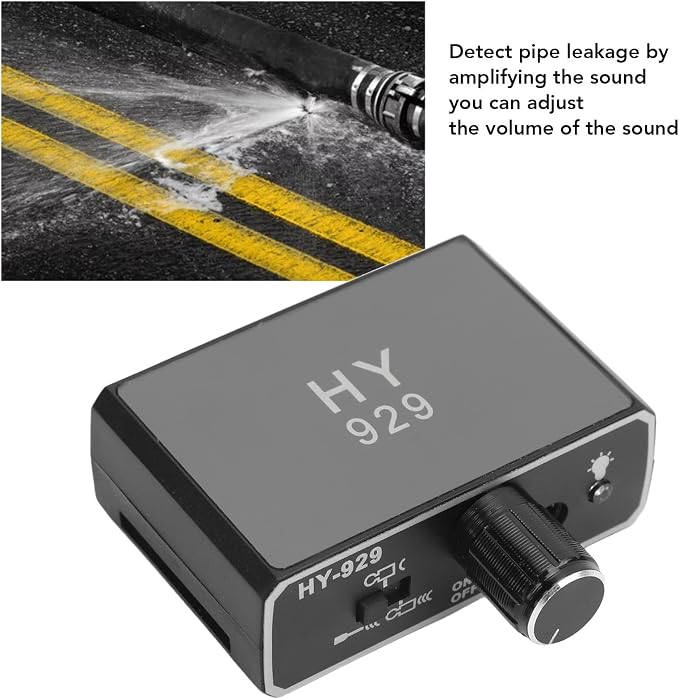 20000X Underground Water Leak Detector, -70D db Double Probe Water Leak - Image 6