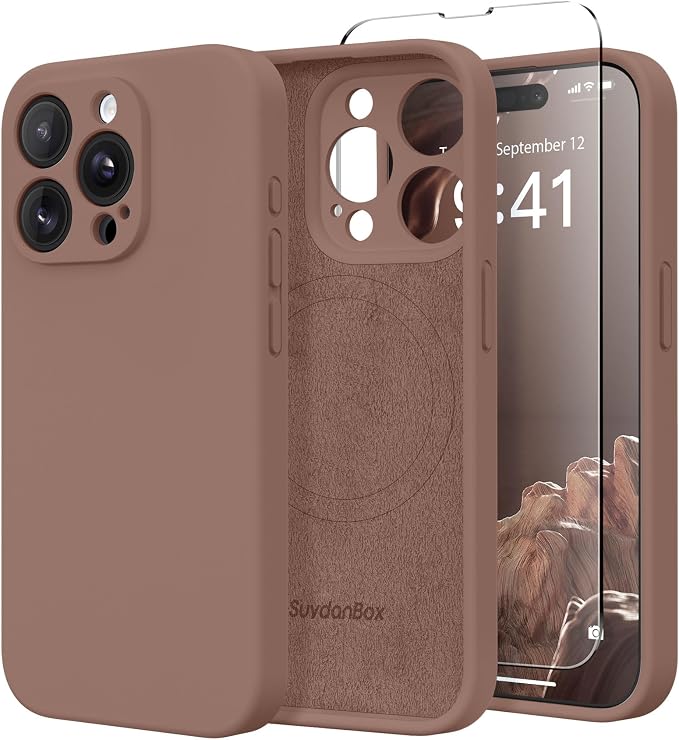 Magnetic for iPhone 12 Pro Max Case, Compatible by SUYDANBOX