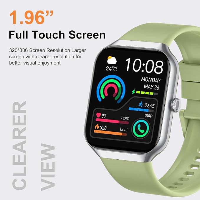 Smart Watch for Men Women, 1.96" HD Smartwatch - Image 6