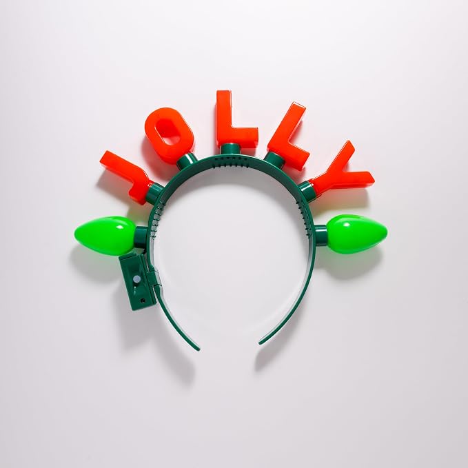 Light Up Party Wearables Set – LED Necklaces & Headbands, 3 Light Modes - Image 8