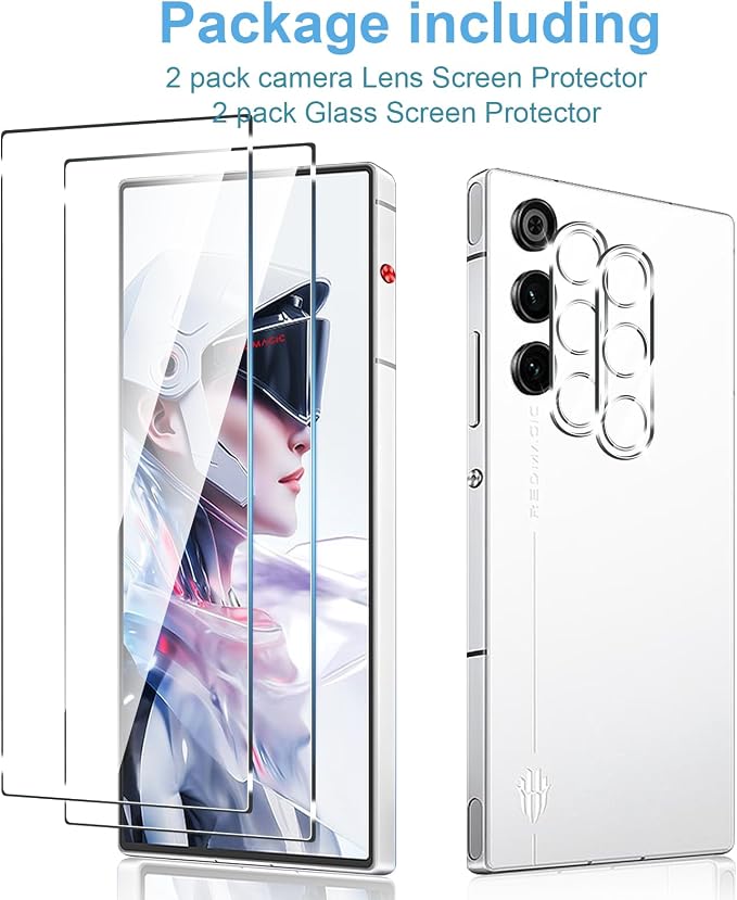 Anoowkoa 2 Pack for RedMagic 10 Air Screen Protector + Red Magic 10 Air Camera - Image 4