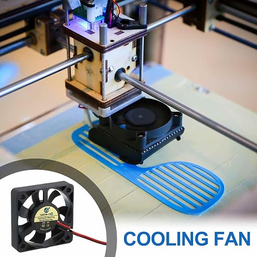 MECCANIXITY 5010 Fan 50mm x 10mm 2 Inch 5V Small Plastic Cooling Fan 2 Pin - Image 5