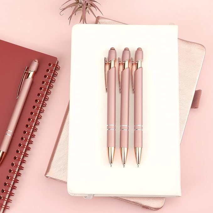 6 Pack Ballpoint Pen 2-in-1 Stylus Retractable Ballpoint Pen - Image 7