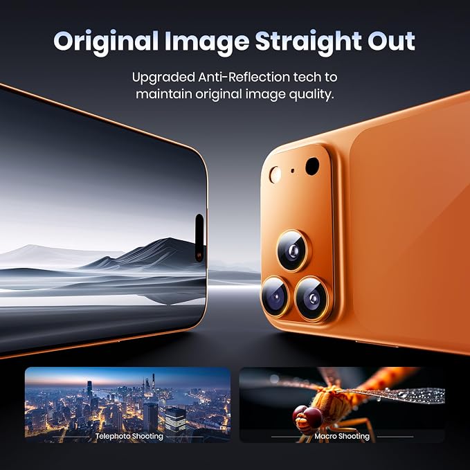 Hoerrye for iPhone 17 Pro Max Camera Lens Protector - Image 4