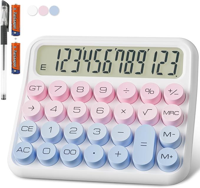 DECKLIT Battery Desk Calculator by DECKLIT