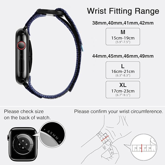 Nereides Compatible with Apple Watch Series 11 Band Series - Image 5
