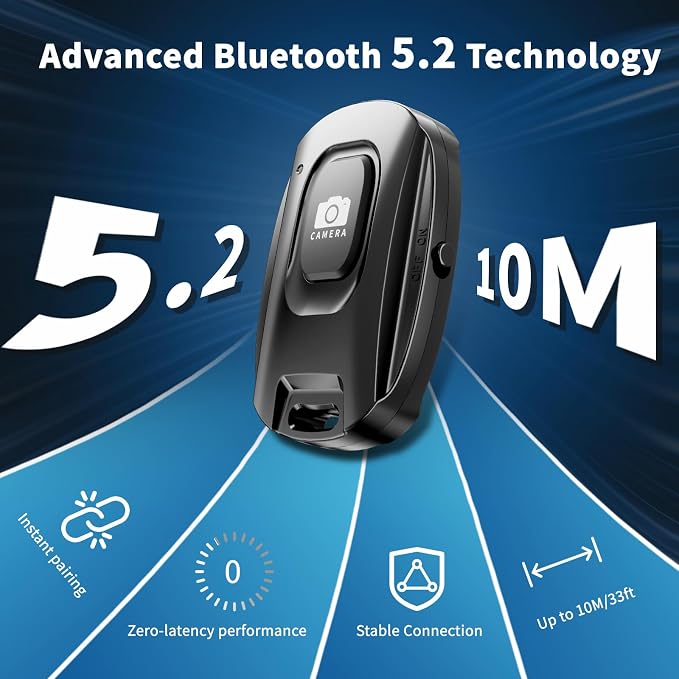 MAIRAN 2 Pack Rechargeable Wireless Camera Remote Shutter - Image 3