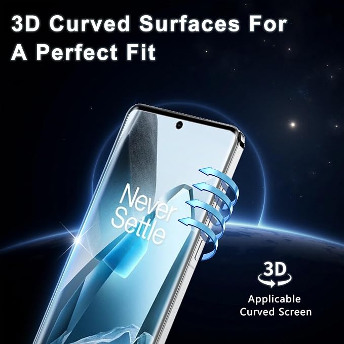 2+2 Pack for OnePlus 13 Screen Protector and Camera Protectors, Fingerprint - Image 4