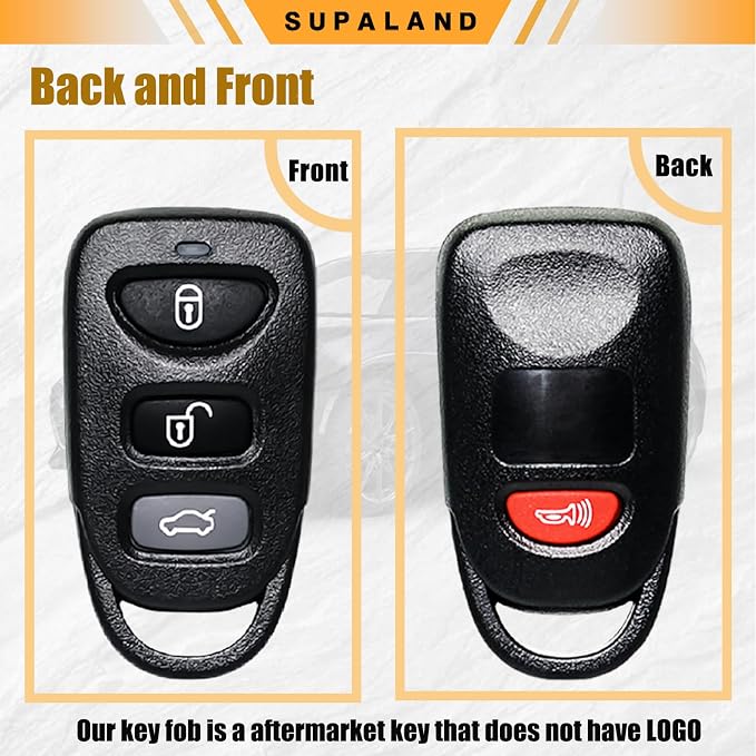 SUPALAND Key Fob Keyless Entry Fits - Image 7