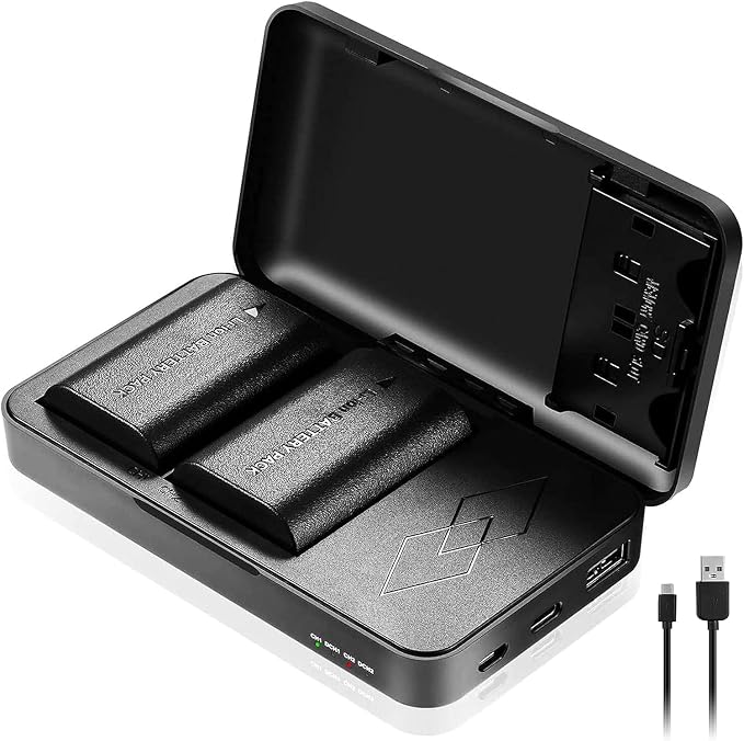 JYJZPB 2-Pack LP-E6N Batteries Compatible by JYJZPB