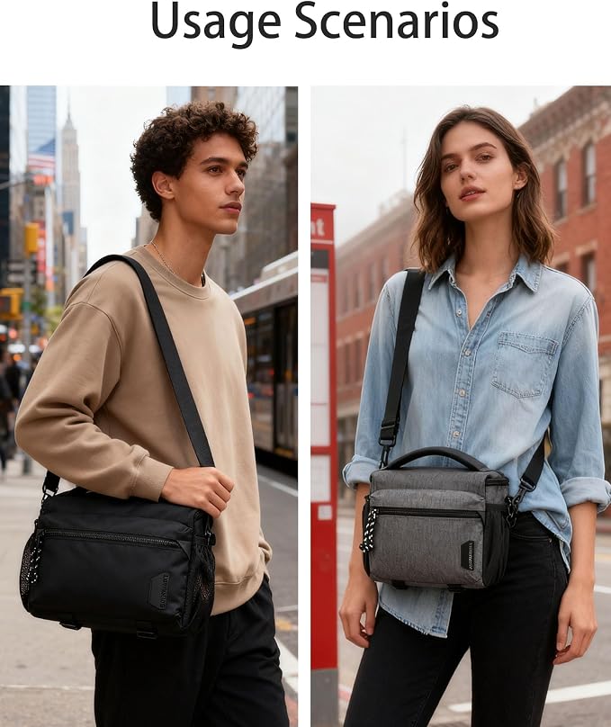 BAGSMART Small Camera Sling Bag - Image 9