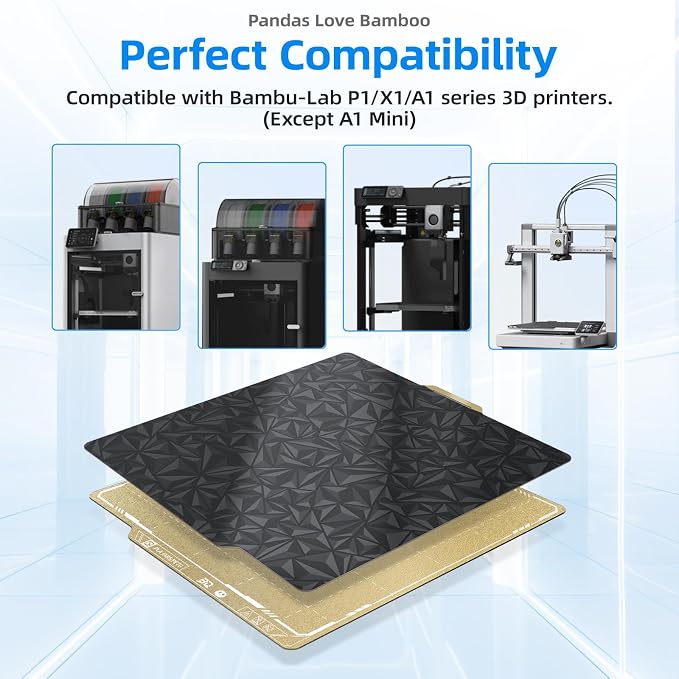 BIQU Designer Series Smooth PEO+Textured PEI Build Plate - Image 5