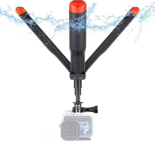 Floating Selfie Stick for GoPro Hero 13 12 11 10 9 8 Mini Max Fusion Session by YALLSAME