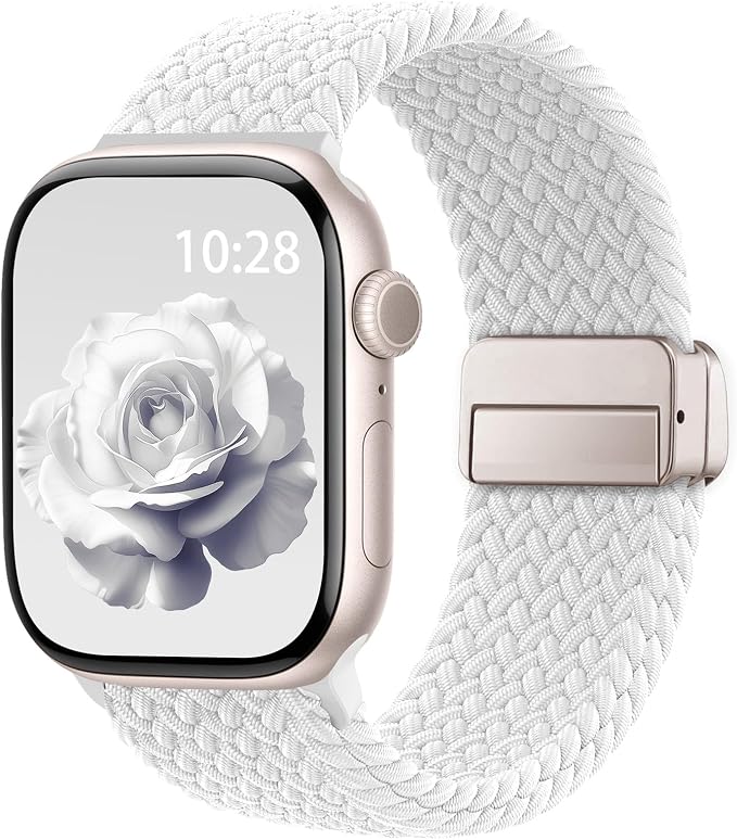 Braided Stretchy Band Compatible by HEARTBOOM