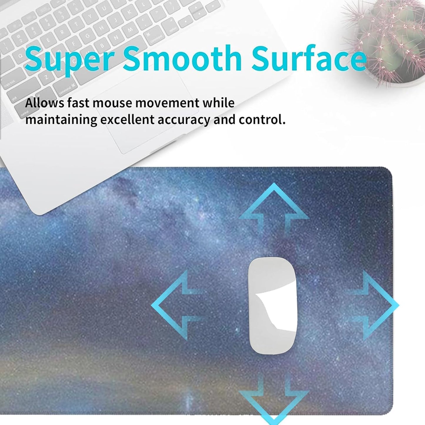 Baseball Gaming Mouse Pad, Desk Mat, Non-Slip Rubber Base Cool Aesthetic MousePads for Computer Laptop Keyboard Office School Home Desktop Decor 31.5" x 11.8"
