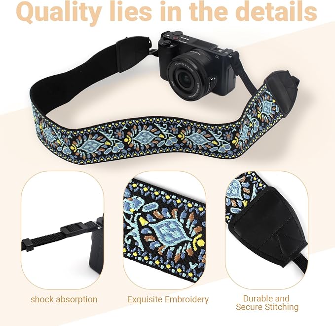 Camera Strap Neck Shoulder Strap - Image 2