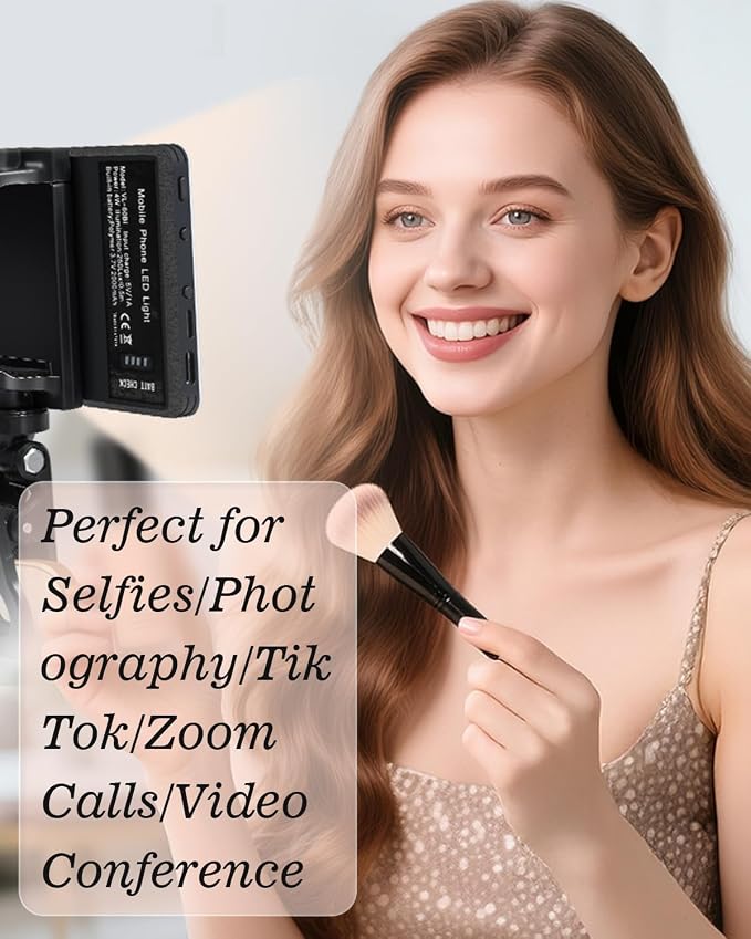 60 LED Portable Selfie Light Video Conference Lighting - Image 8