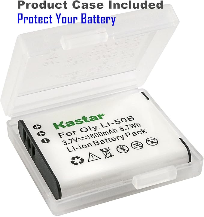 Kastar 4-Pack Battery and AC Wall Charger Replacement - Image 2