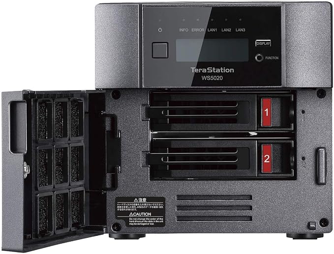 BUFFALO TeraStation WS5220DN 2-Bay Windows Server IoT 2025 Desktop NAS 8TB - Image 7