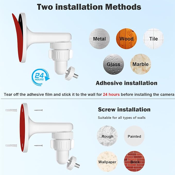 2Pack Adjustable Wall Mount for Arlo Pro, Arlo Pro 2/3/4, Arlo Ultra & - Image 3