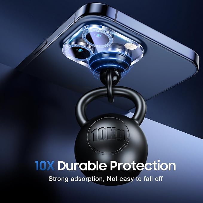 UniqueMe for 3 Pack iPhone 15 Pro/iPhone 15 Pro Max Camera Lens Protector - Image 3